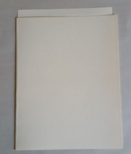 Picture of RC30-3 TOP BIND STAPLE  IVORY CLIENT RETURN/REPORT COVERS