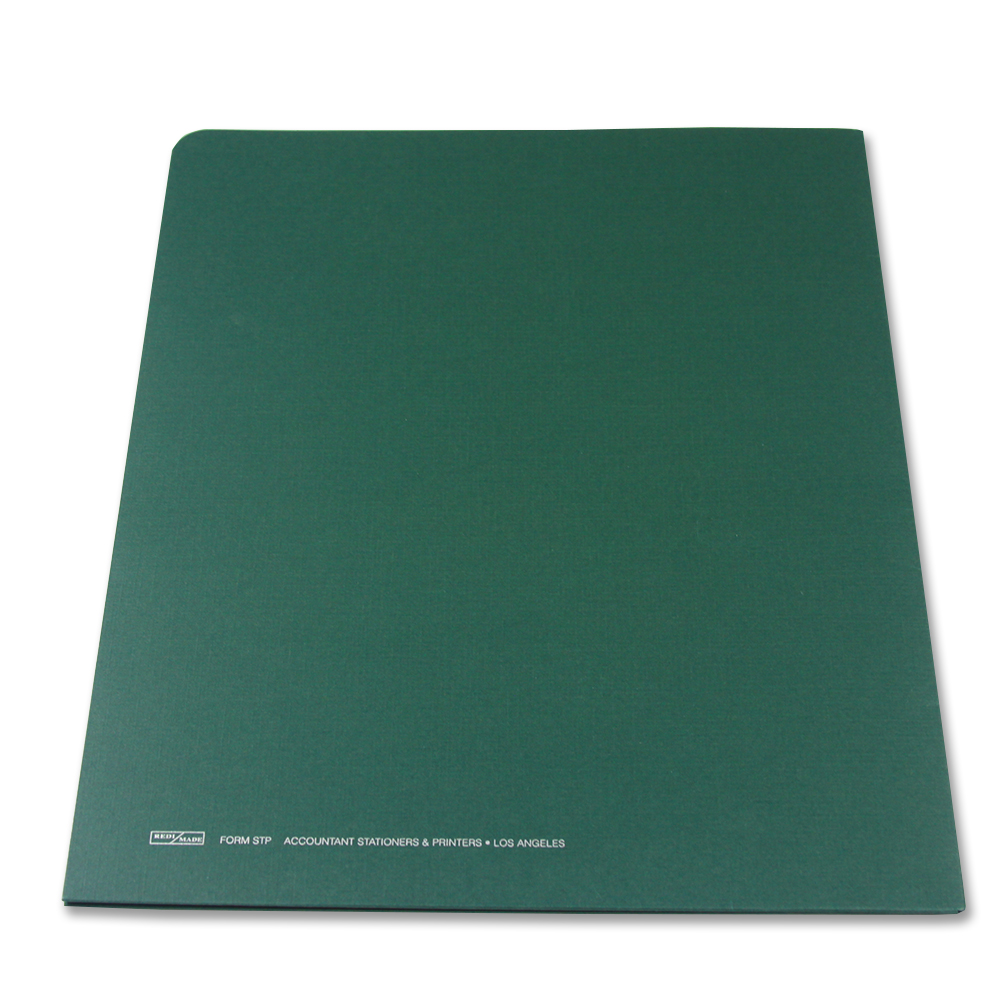 ACCOUNTANTS STATIONERS & PRINTERS. STP-17 TWIN POCKET REPORT COVERS ...